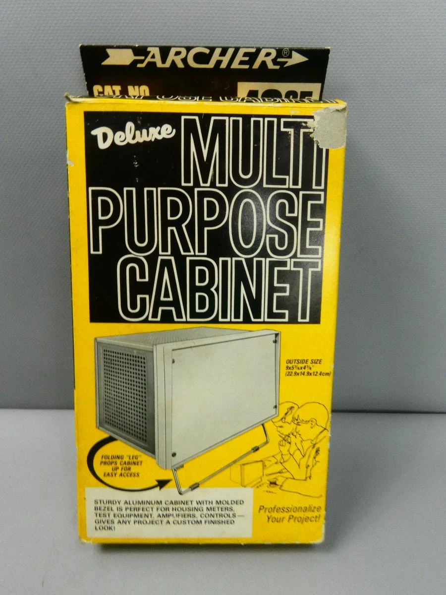 Vintage Deluxe multipurpose aluminium kastje in originele verpakking