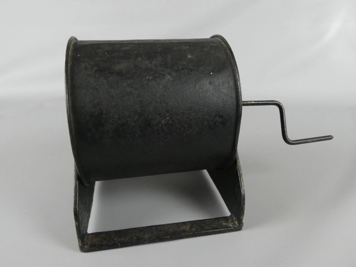 Authentieke Handbediende Metalen Trommel