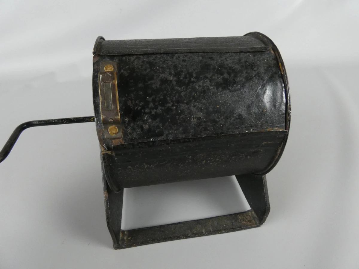 Authentieke Handbediende Metalen Trommel