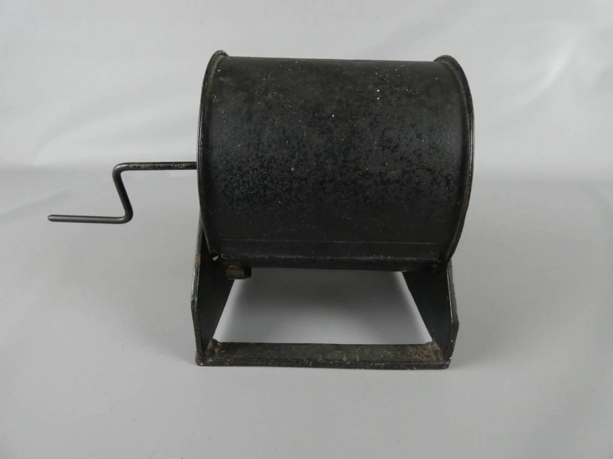 Authentieke Handbediende Metalen Trommel