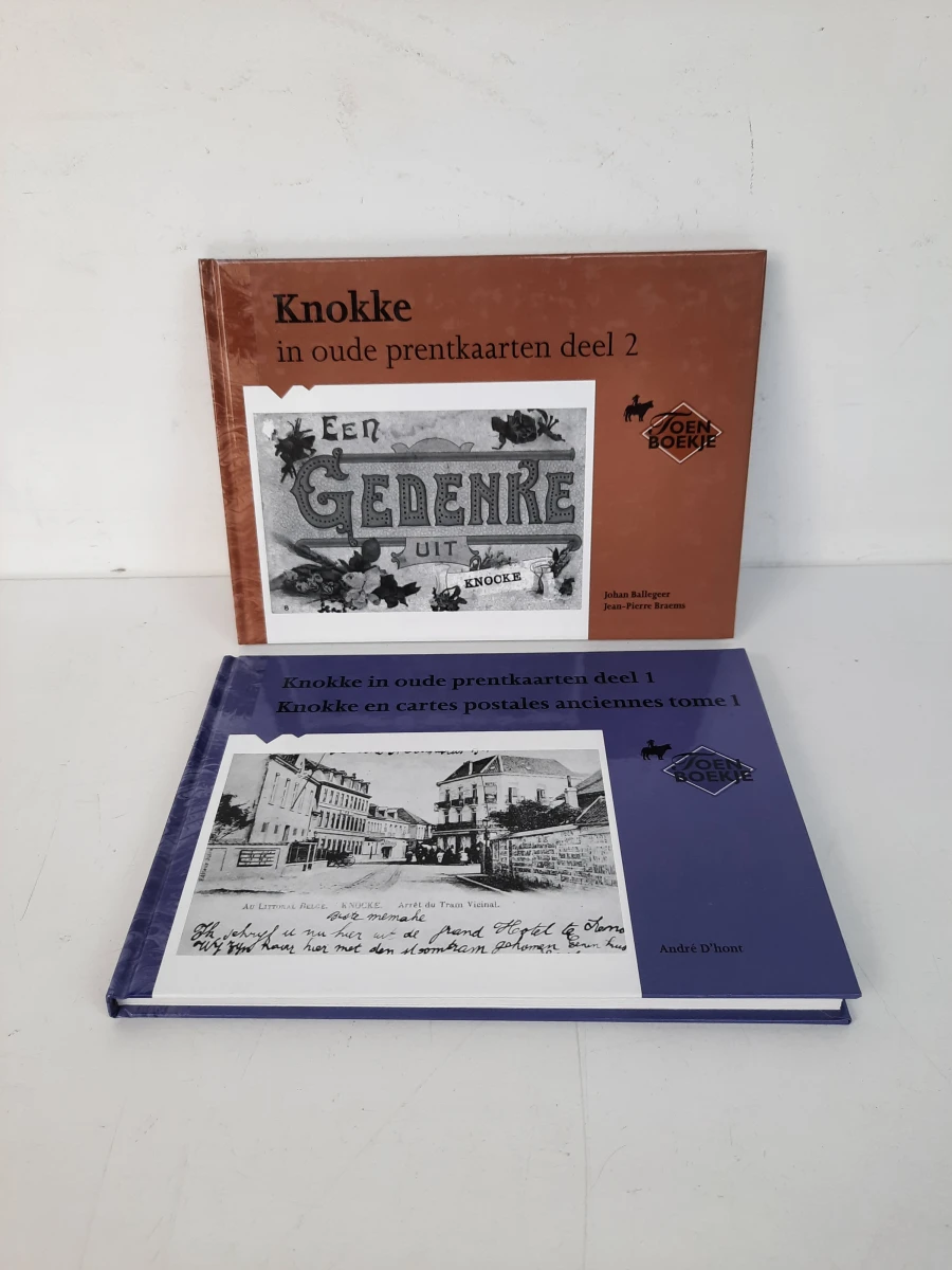 Knokke in oude prentkaarten – Deel 1 & Deel 2 Compleet – Europese Bibliotheek (2000)