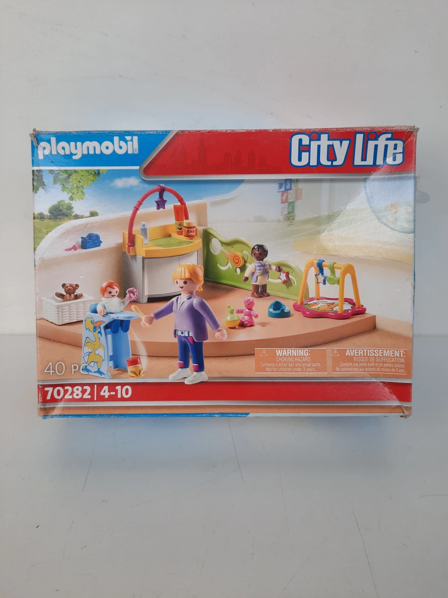 Playmobil City Life 70282 Babogroep / Babycrèche (In Doos) + Grote Partij Extra Figuren!