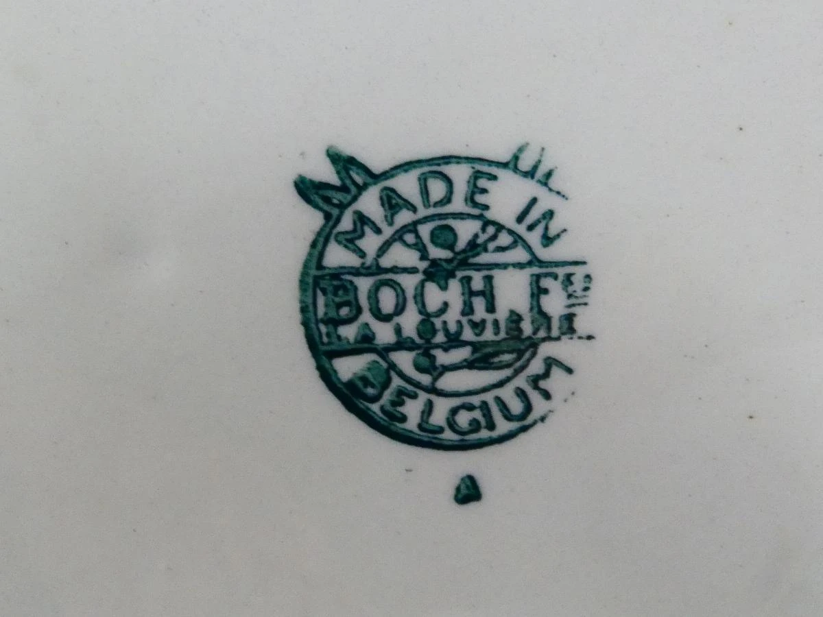 Lot van vintage servies van Boch La Louvière