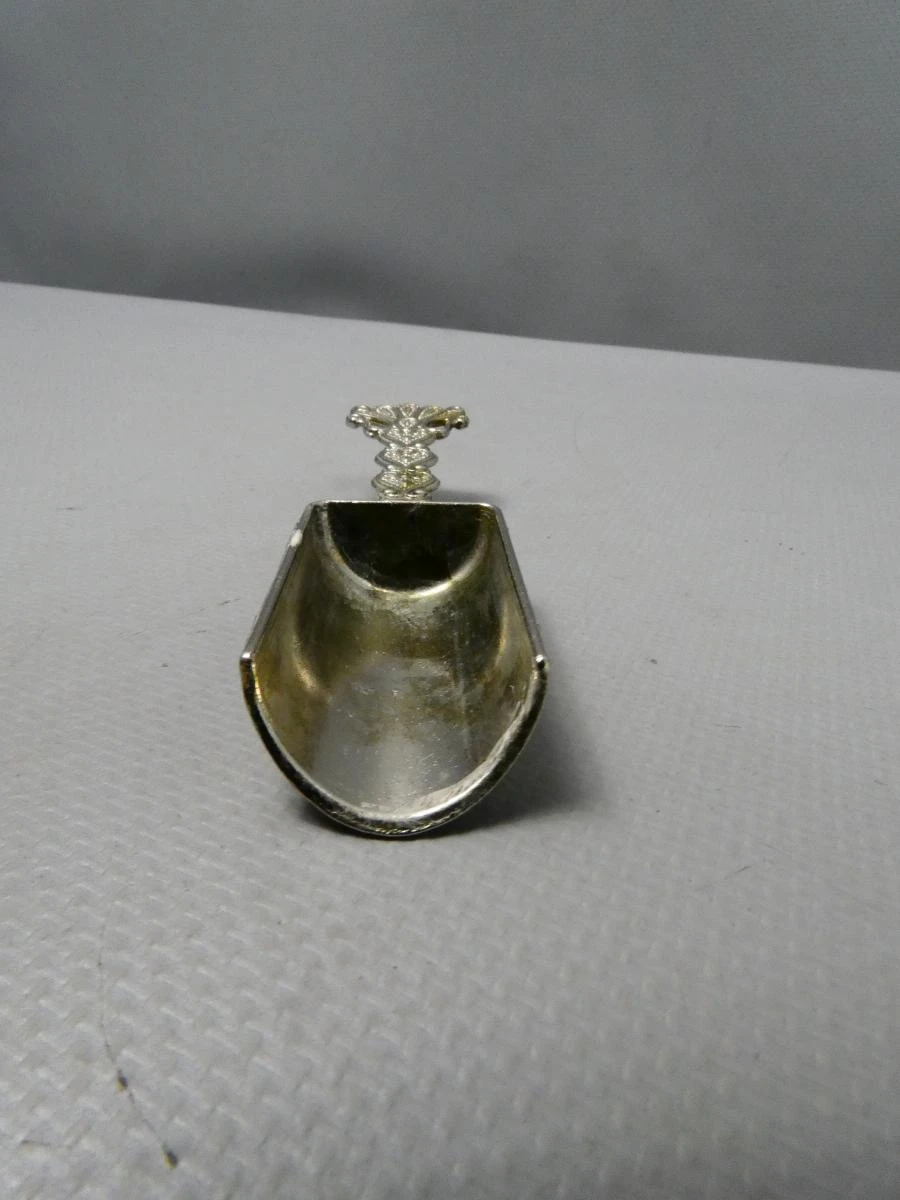 Set vintage metalen scheplepels