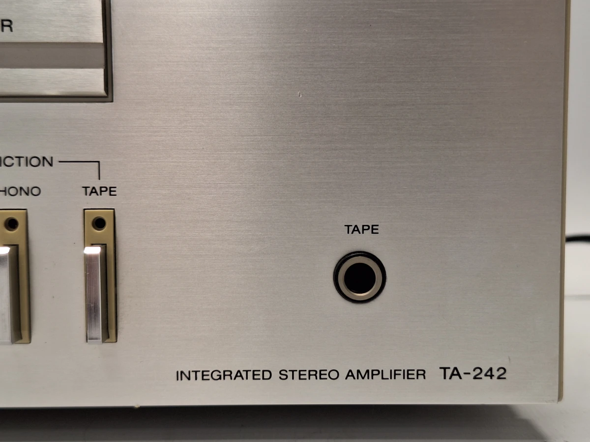 Sony TA-242 vintage geïntegreerde stereo versterker - Tijdloze Japanse Hi-Fi klassieker