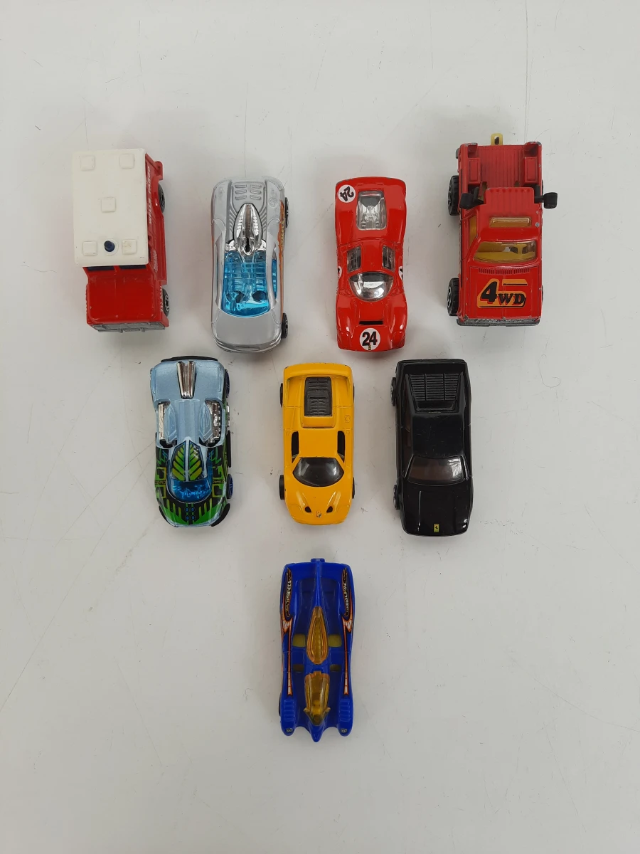 Partij Vintage & Retro Modelauto's (Hot Wheels, Matchbox e.a.) - 22 Stuks