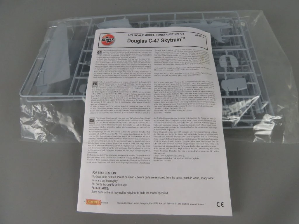 Airfix 1/72 Douglas C-47 Skytrain Modelbouw