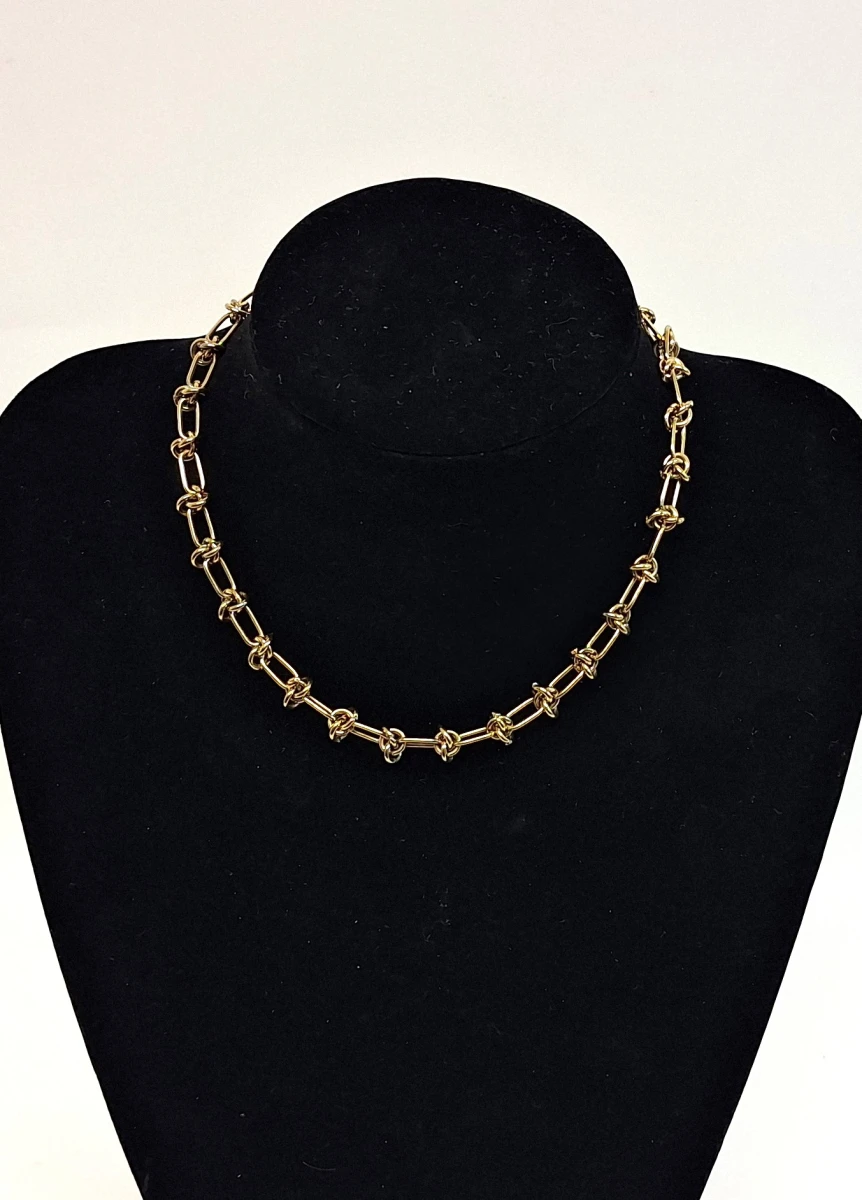 Goudkleurige ketting