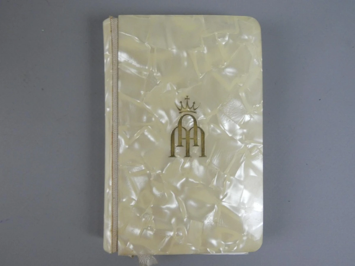 Gebedenboekje met religieuze aandenkens - 1958
