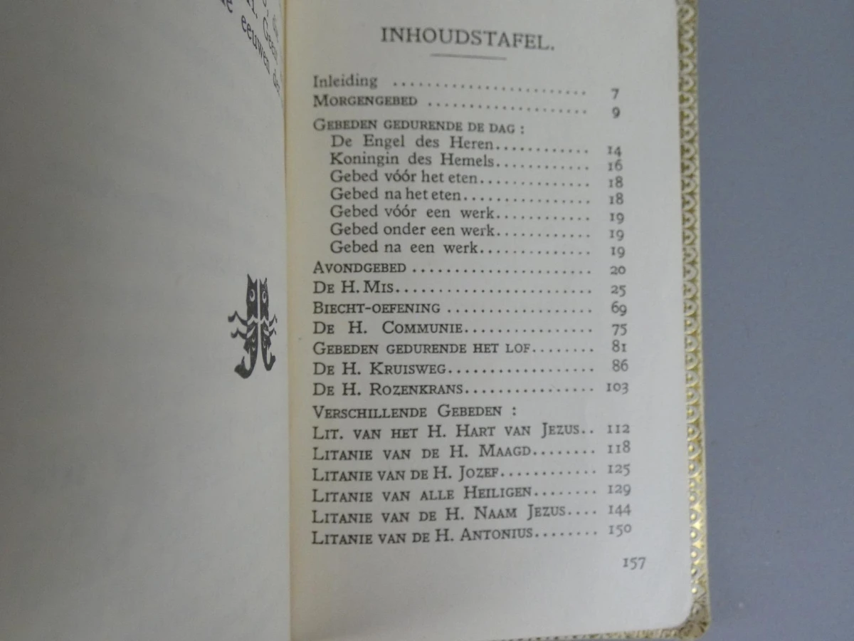Gebedenboekje met religieuze aandenkens - 1958