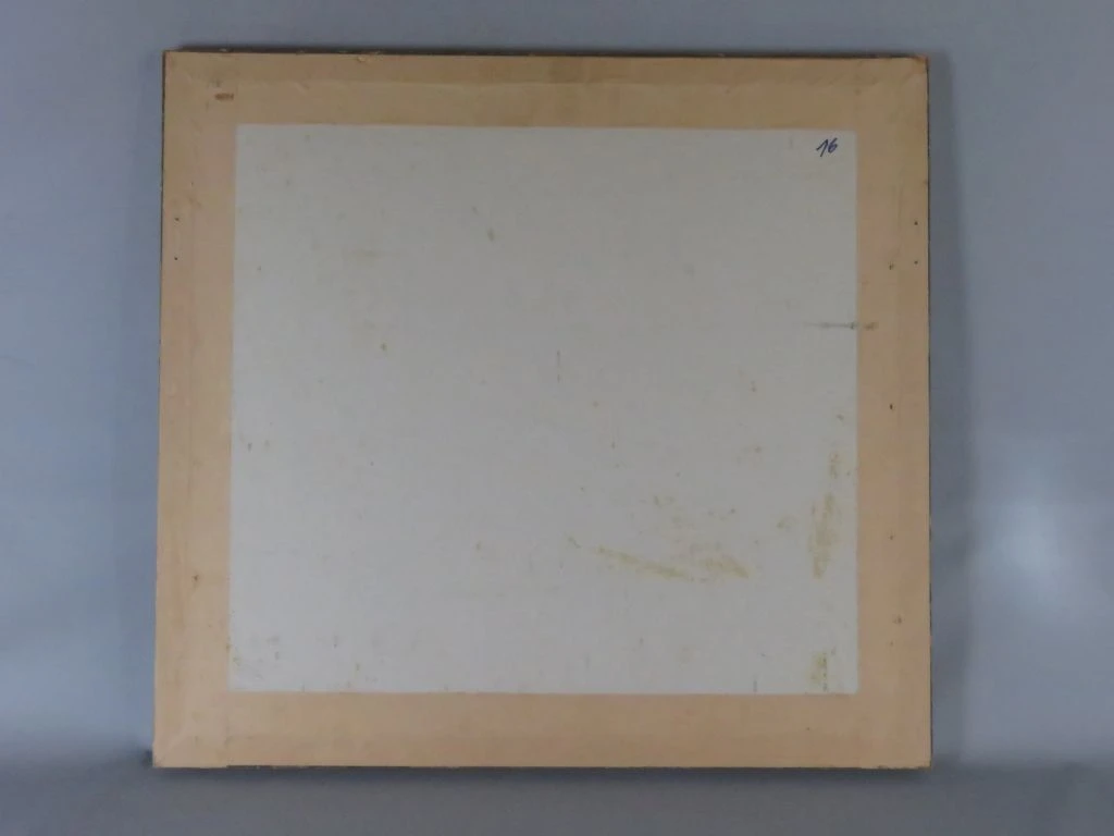Louis Soonius (1883–1956) – Originele Ingelijste Aquarel "Strandgezicht"