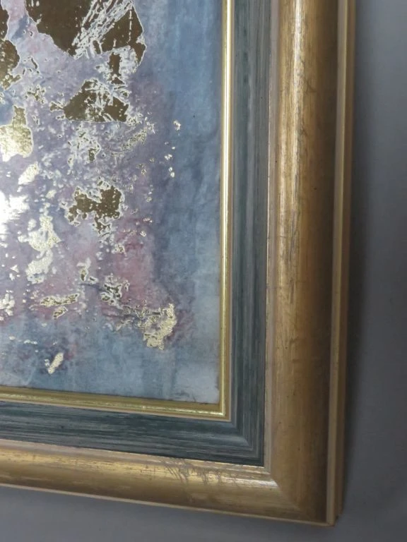 Klassieke Elegantie in Goud en Blauw
