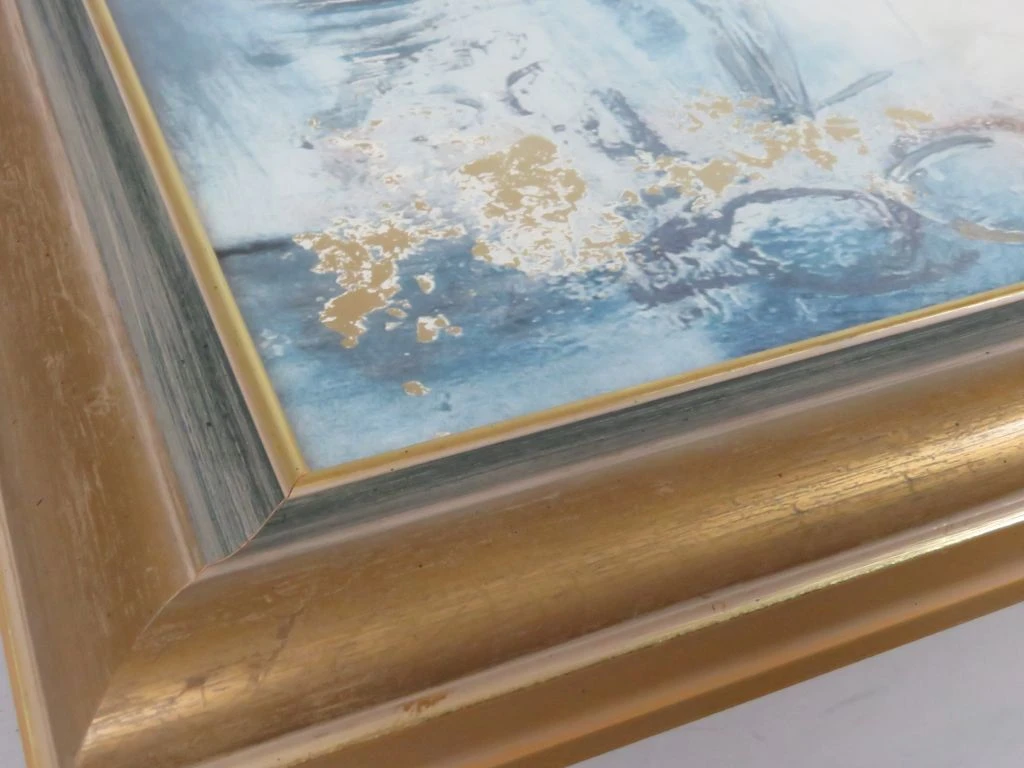 Klassieke Elegantie in Goud en Blauw