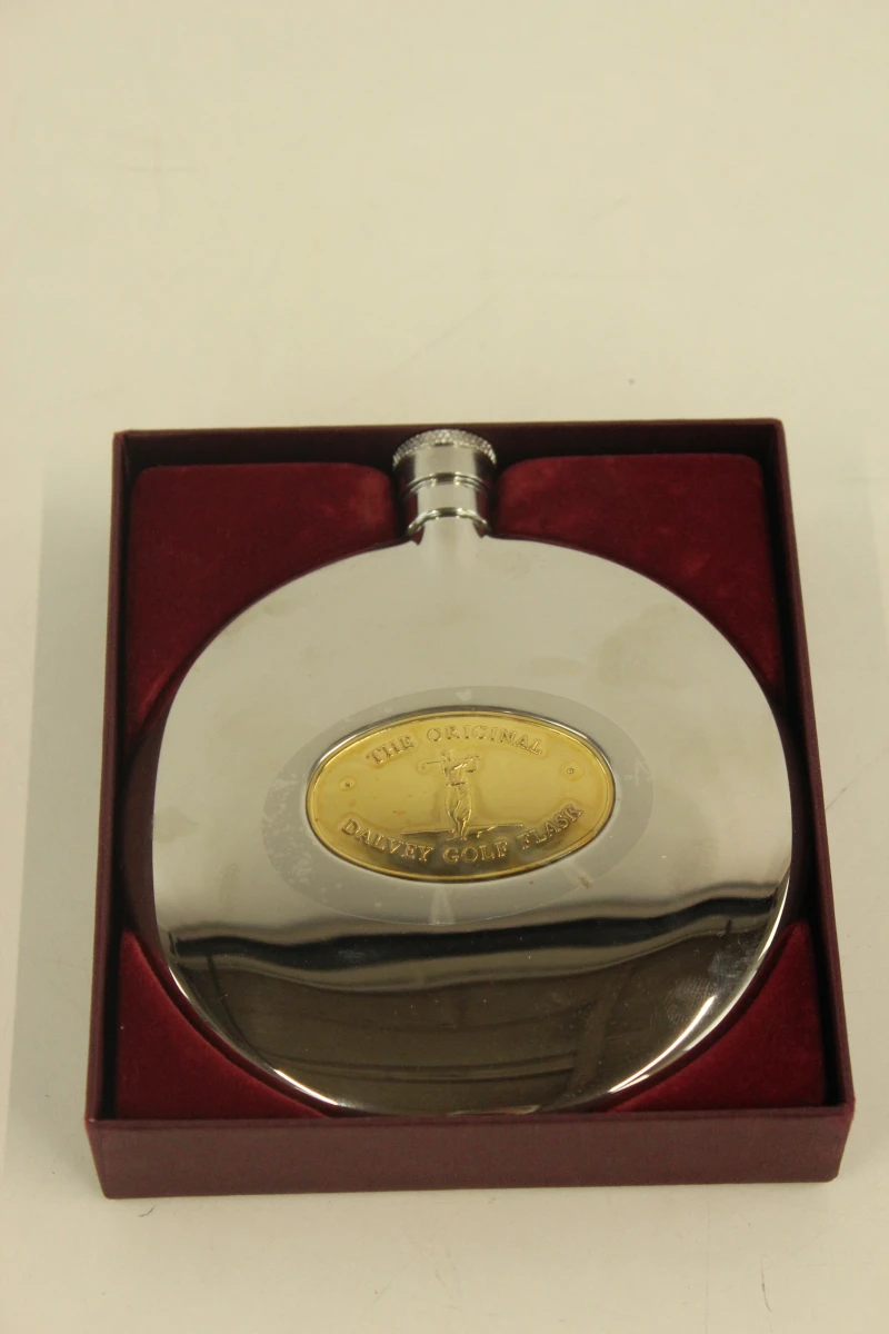 Dalvey Golf Flask in originele doos met garantie