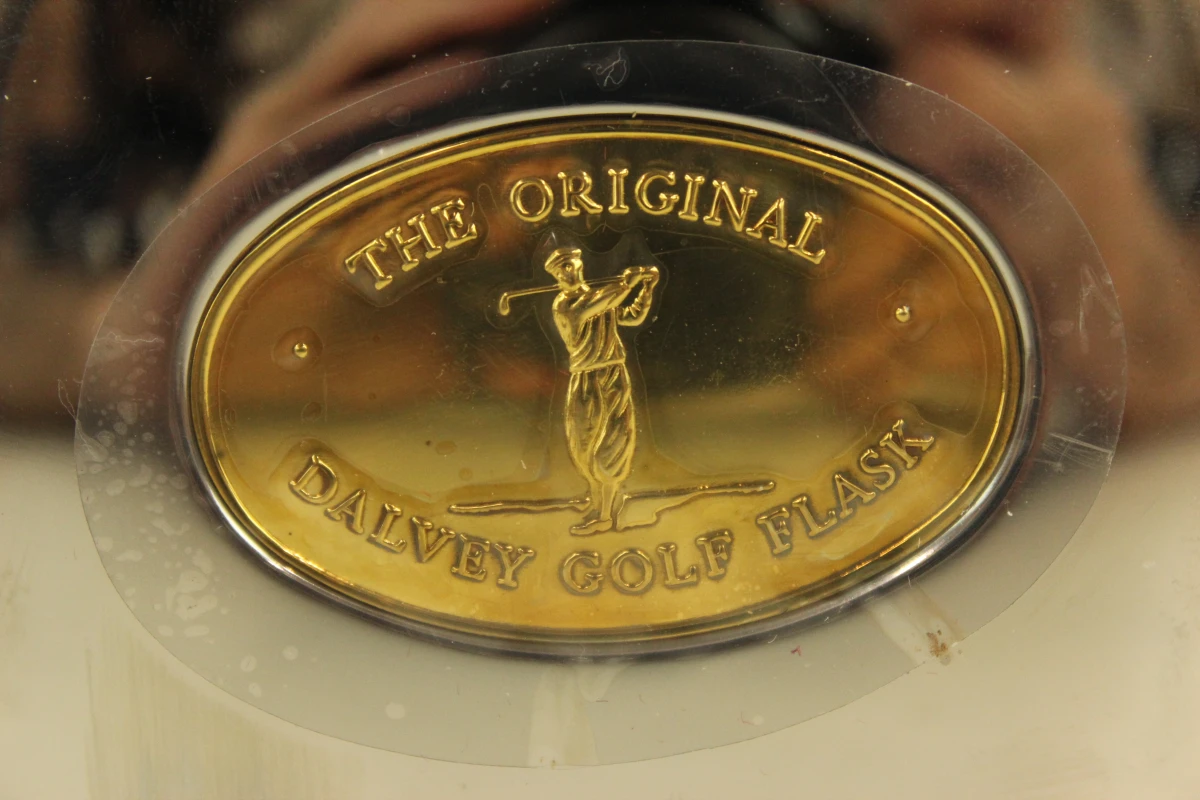 Dalvey Golf Flask in originele doos met garantie
