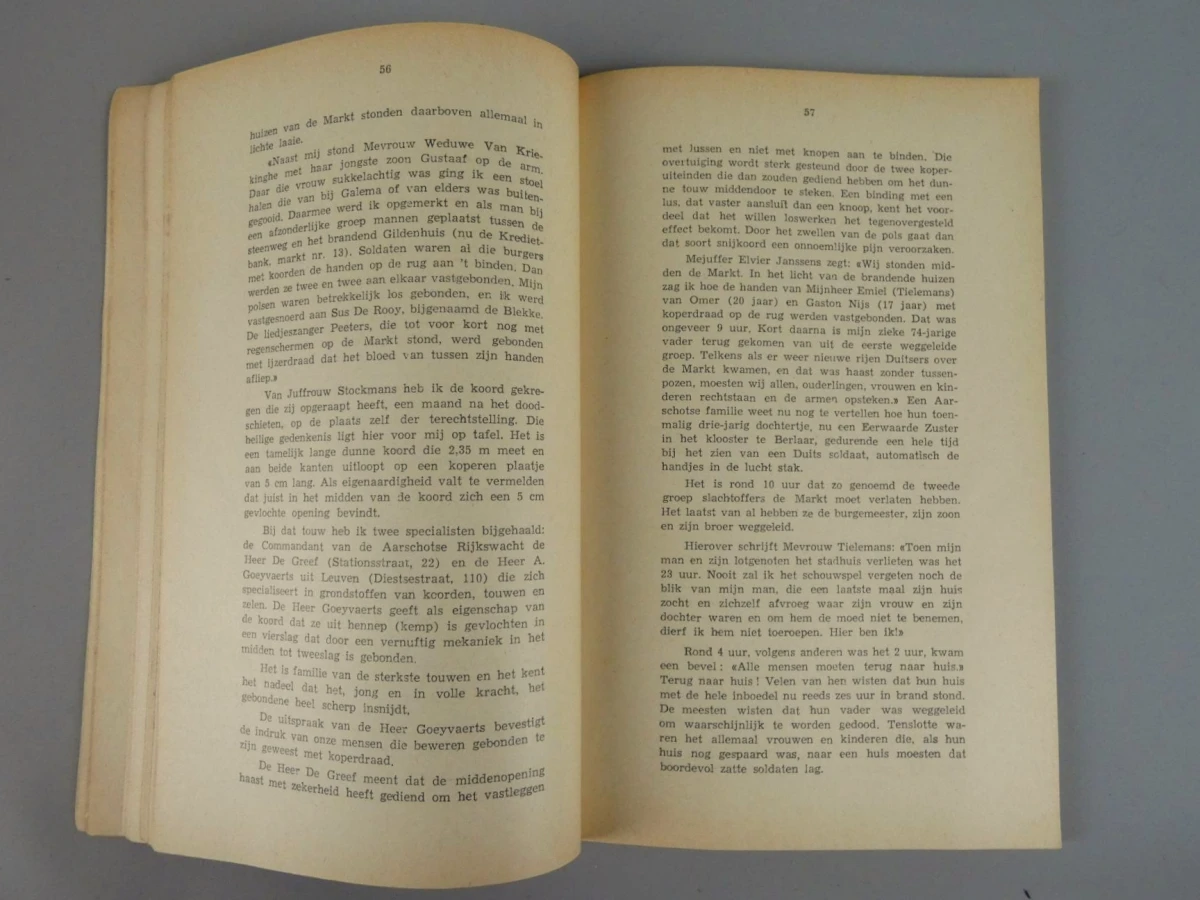 Herinneringsboek: Aarschot 19 augustus 1914