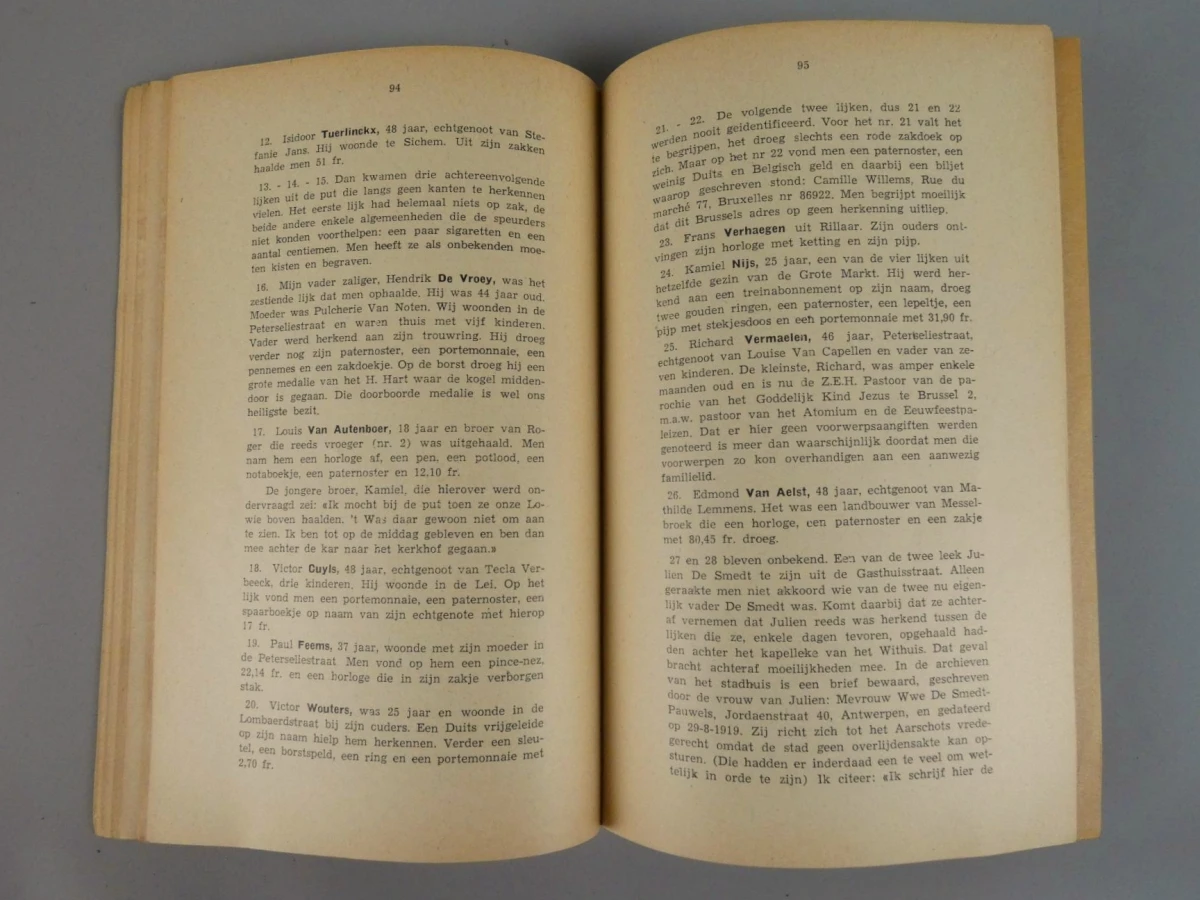 Herinneringsboek: Aarschot 19 augustus 1914