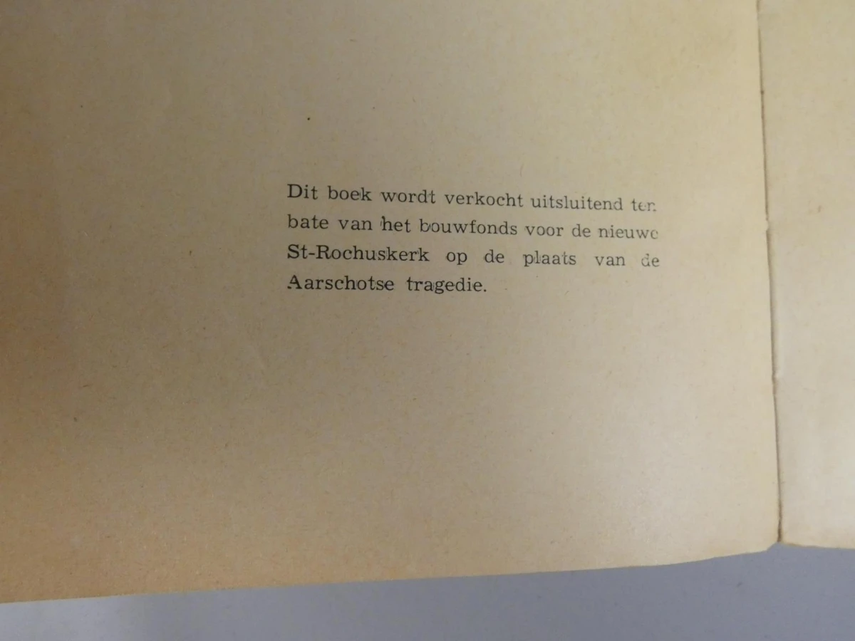 Herinneringsboek: Aarschot 19 augustus 1914