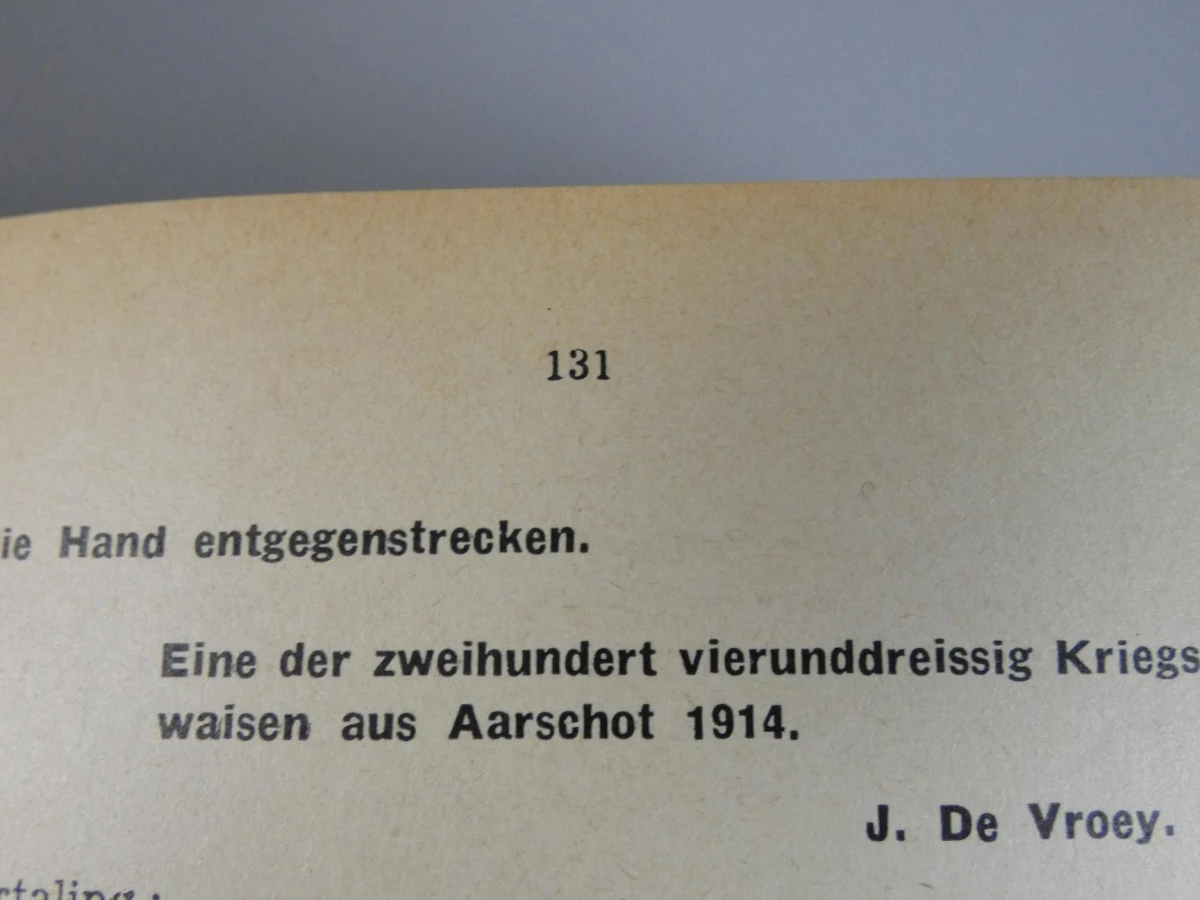 Herinneringsboek: Aarschot 19 augustus 1914