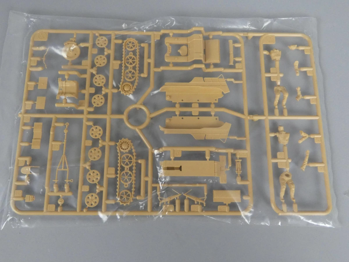Tamiya 1/48 Kettenkraftrad w/Infantry Cart & Goliath