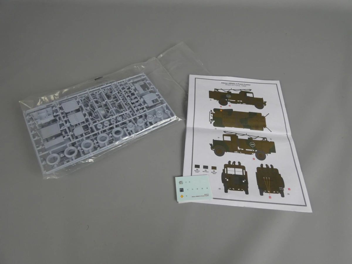 Airfix Albion AM463 3-Point Fueller Modelbouwset
