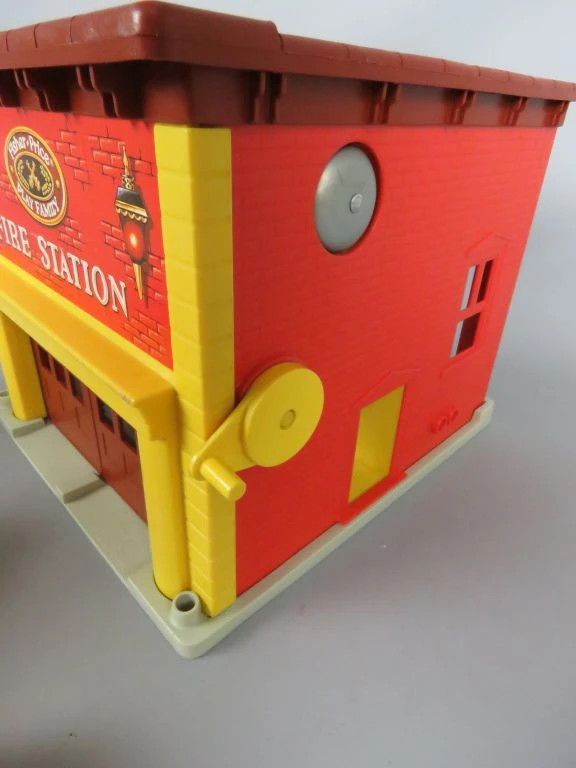 Vintage Fisher-Price Play Family Fire Station