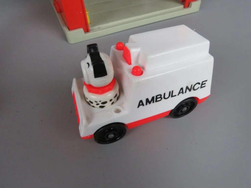 Vintage Fisher-Price Play Family Fire Station