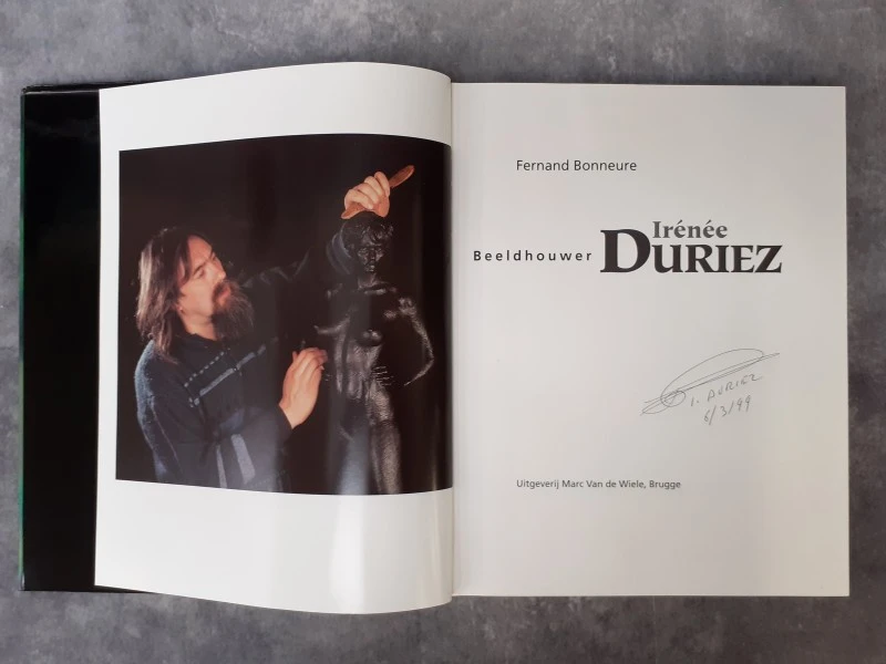 Boek: Irénée Duriez (gesigneerd exemplaar)