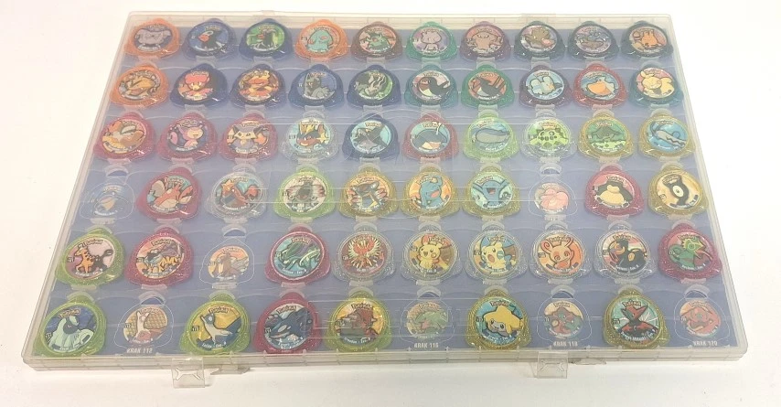 Pokémon Kraks verzamelalbum met fiches