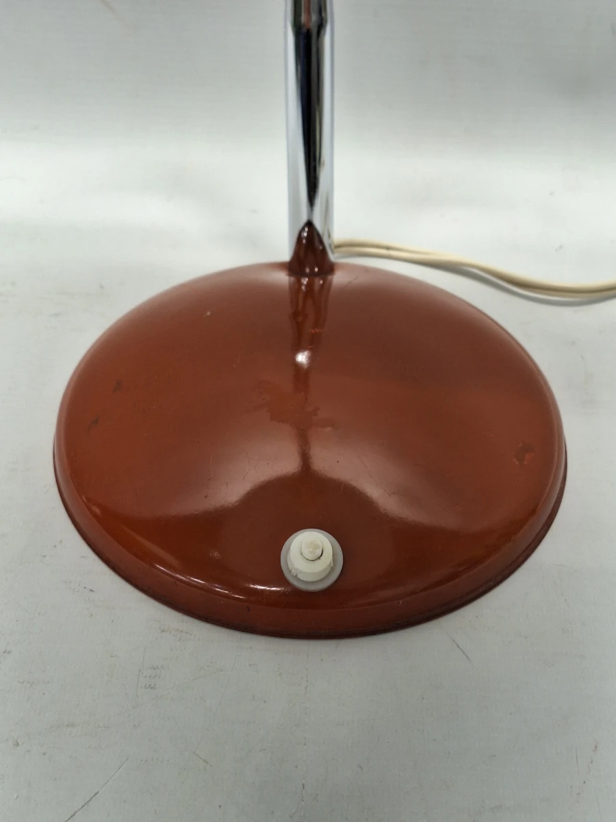 Vintage Bauhaus bureaulamp - Oranje Metaal