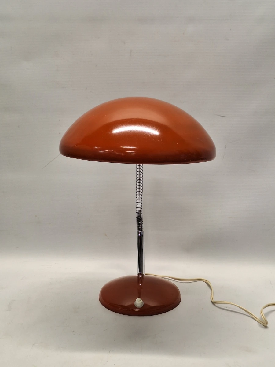 Vintage Bauhaus bureaulamp - Oranje Metaal