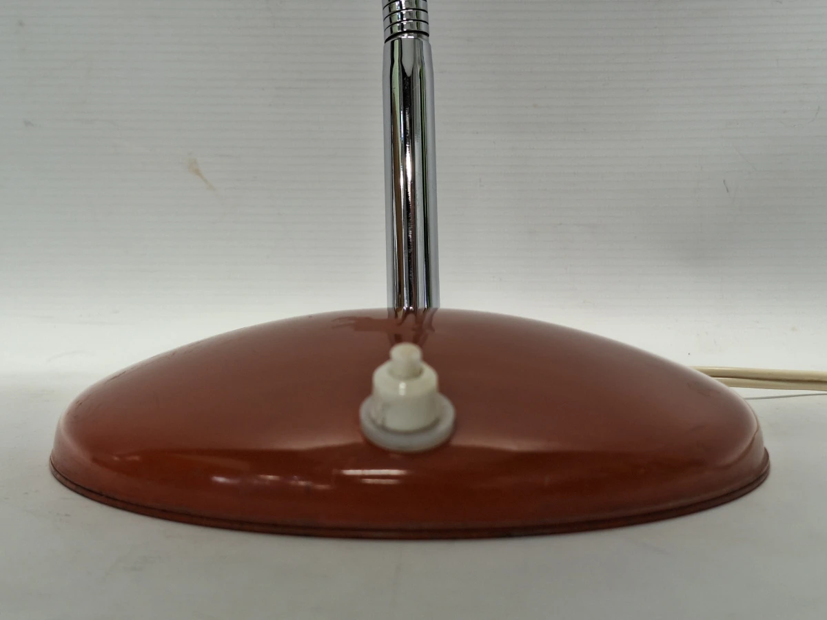 Vintage Bauhaus bureaulamp - Oranje Metaal