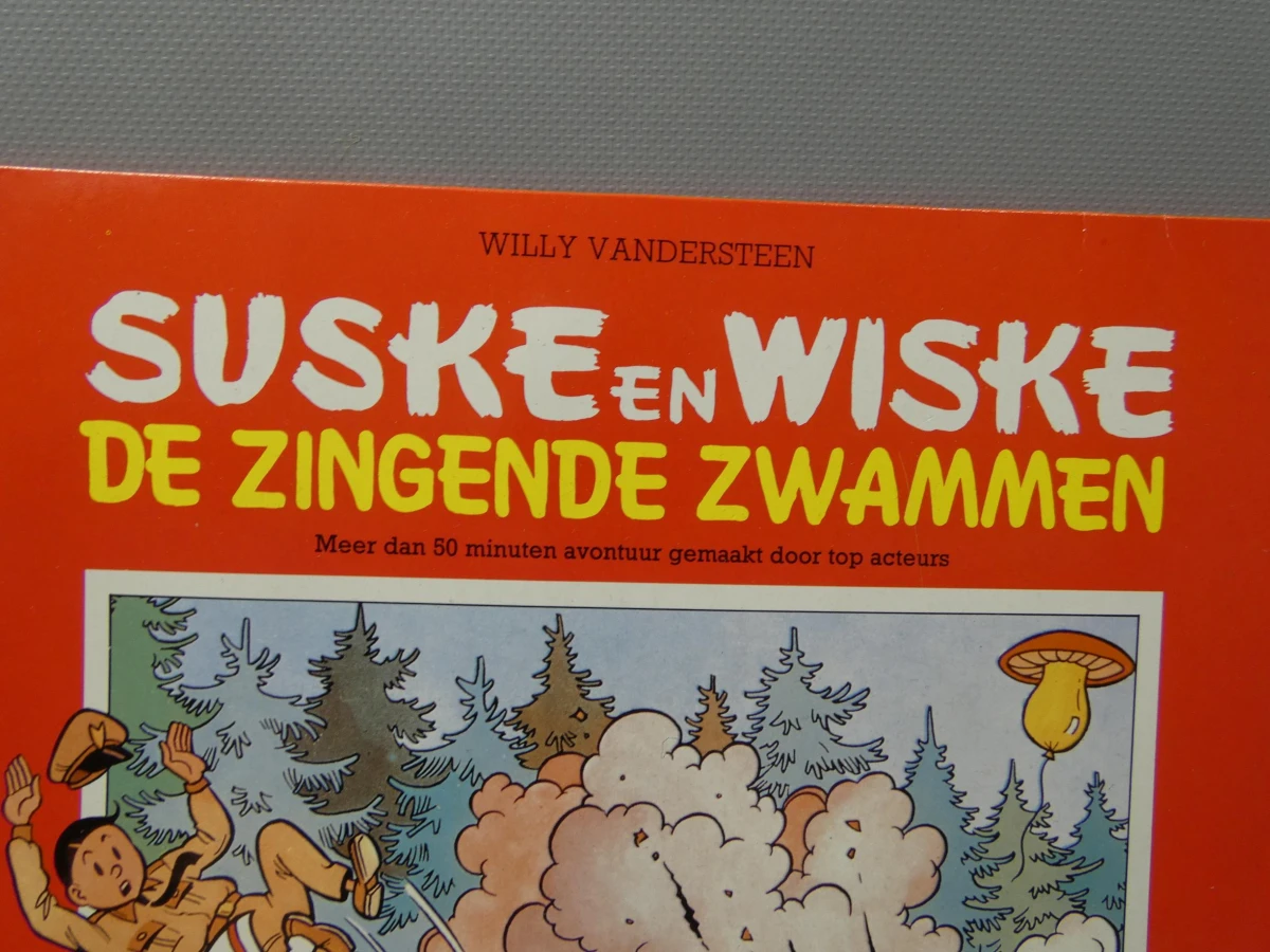 Suske en Wiske luisterstrip LP "De zingende zwammen"