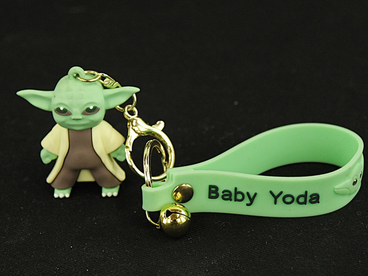 Baby Grogu knuffel met sleutelhanger