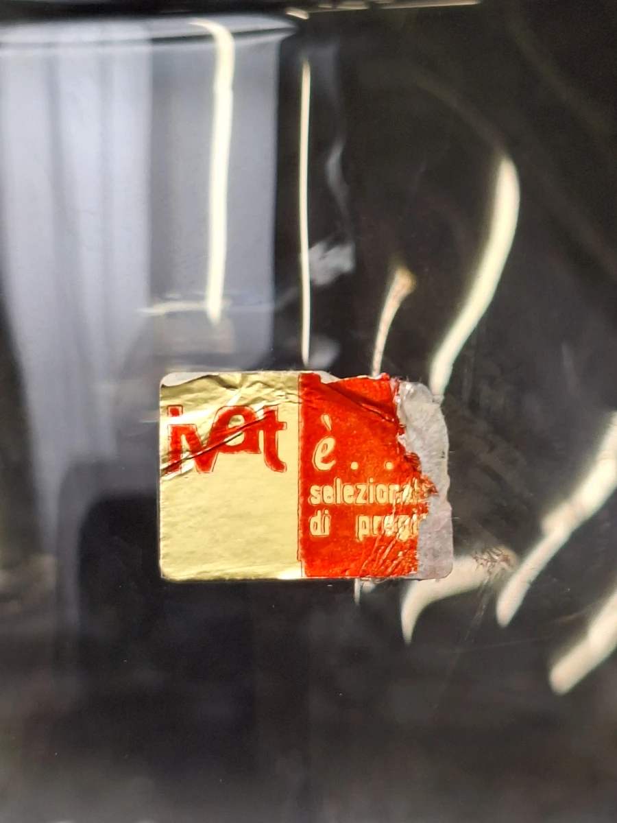 Vintage Italiaanse kristallen kan van IVAT