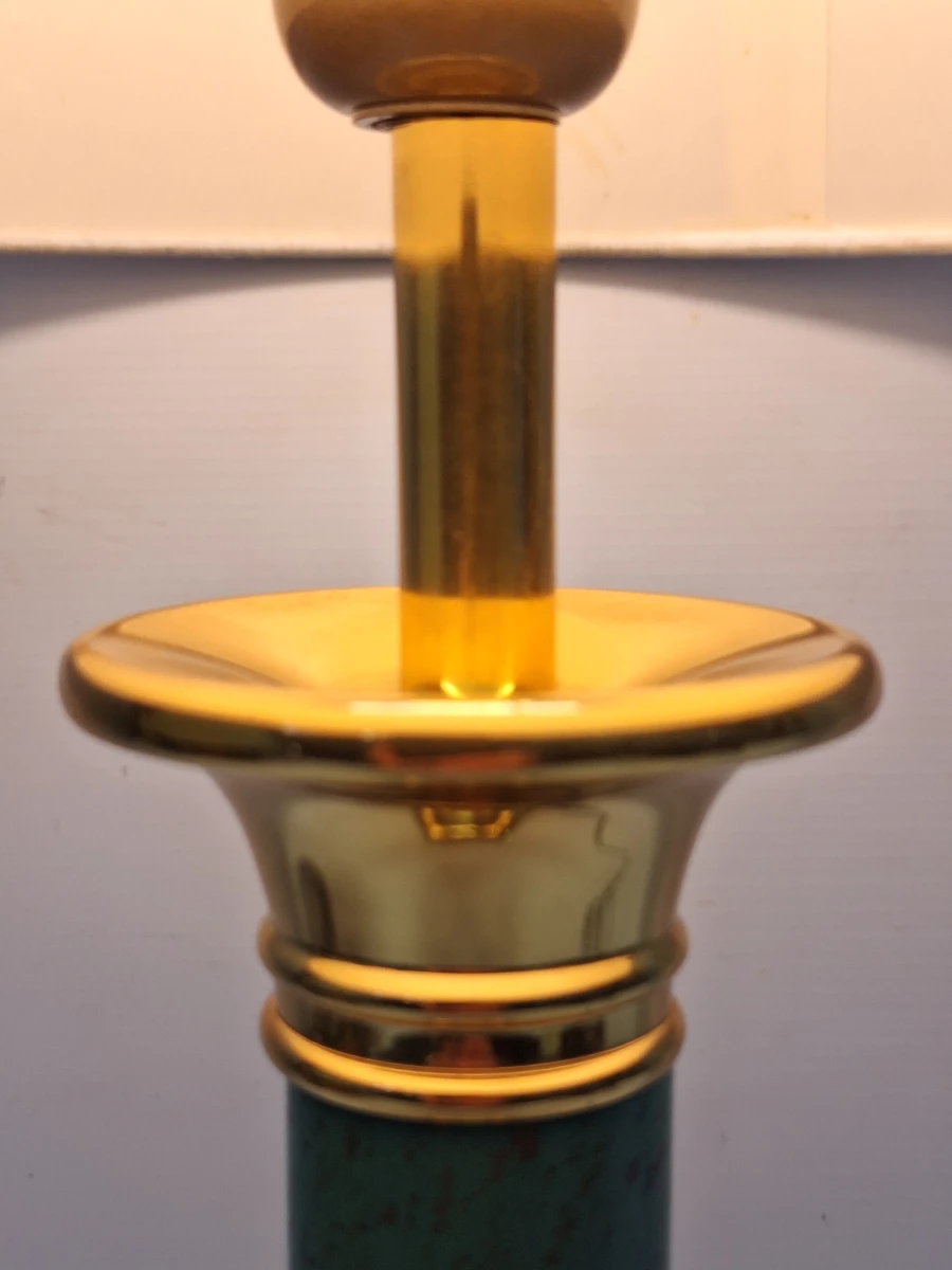 Lustrerie Deknudt Neoklassieke Zuillamp - Hollywood Regency
