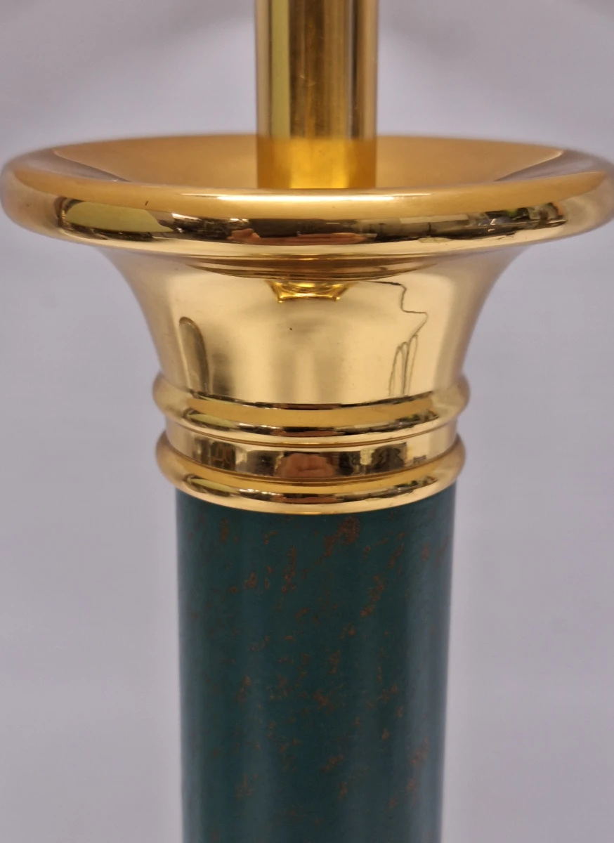 Lustrerie Deknudt Neoklassieke Zuillamp - Hollywood Regency