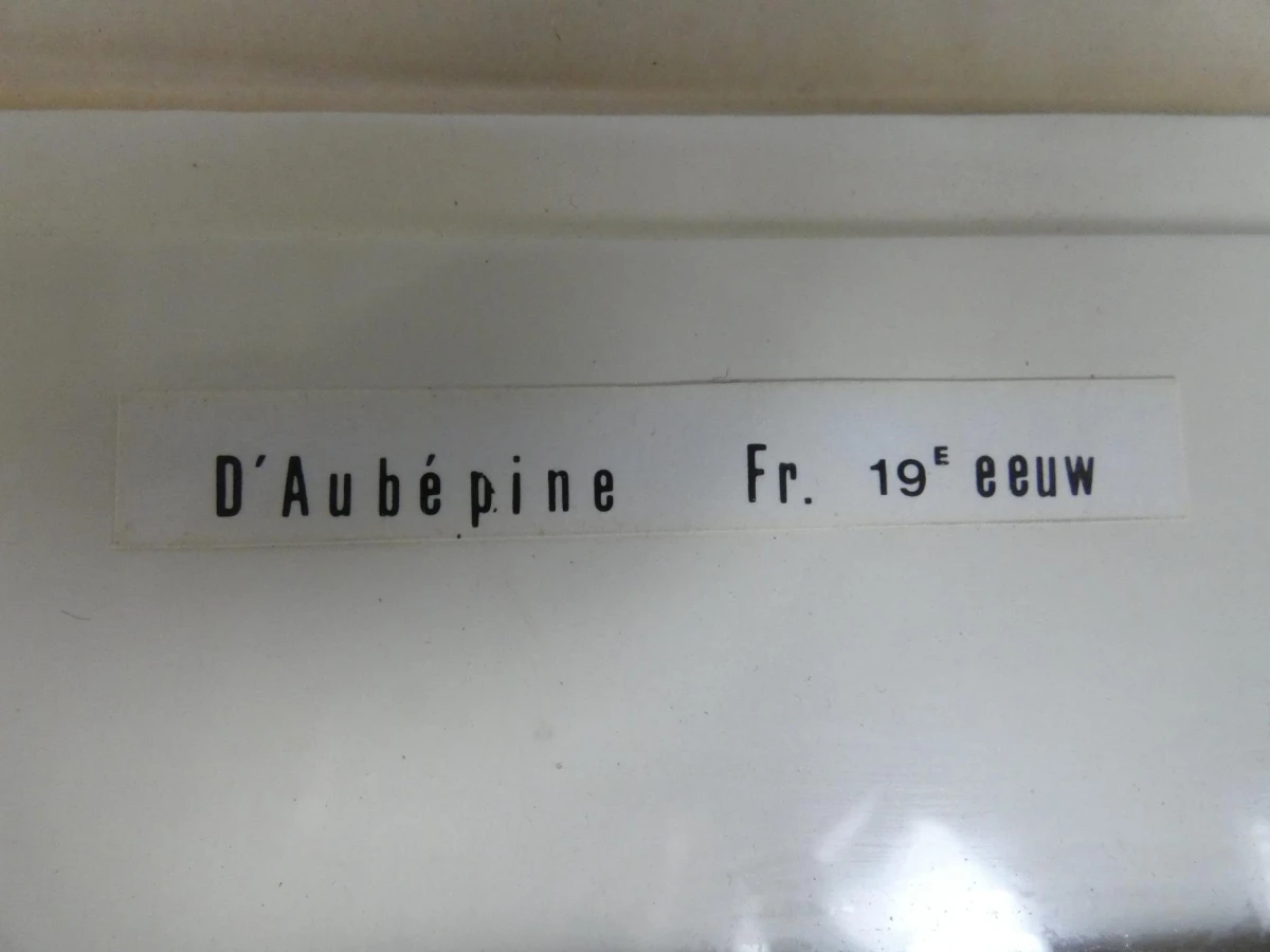 Ingelijste print "D'Aubépine / Nuit de mai"