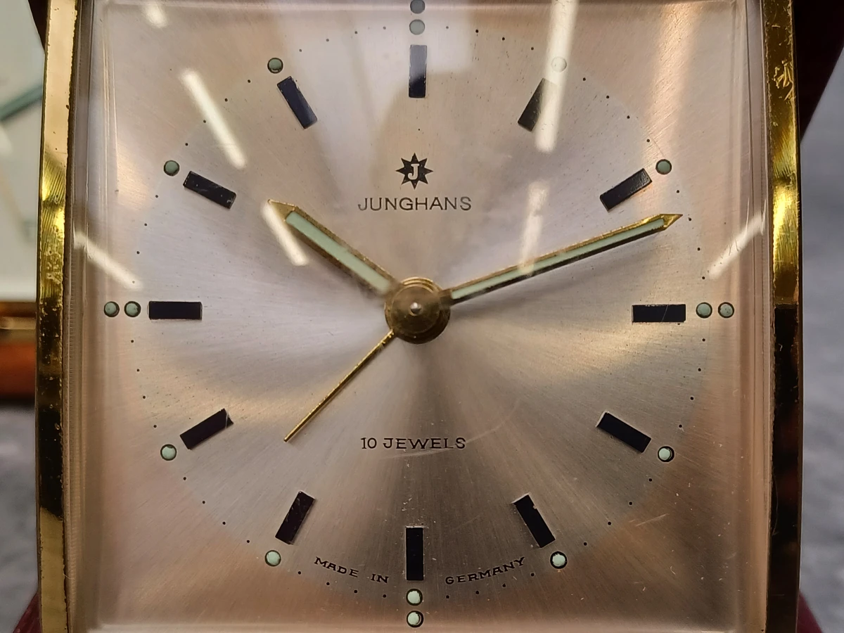 Set van Twee Vintage Junghans Reiswekkers – Made in Germany