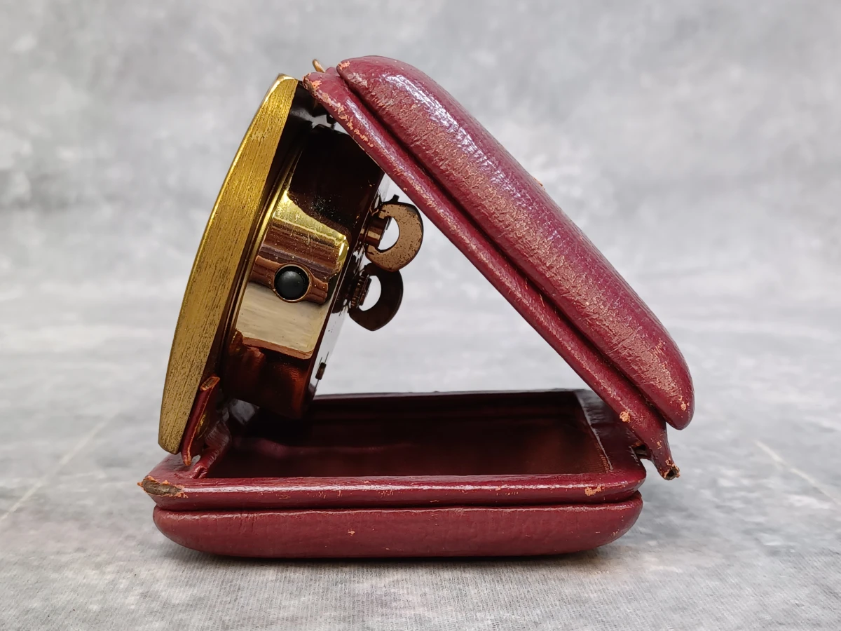 Set van Twee Vintage Junghans Reiswekkers – Made in Germany