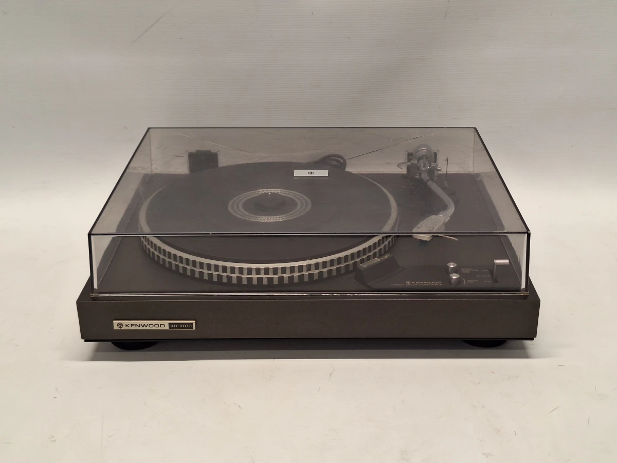 Kenwood KD-2070 - Vintage Direct Drive platenspeler uit de gouden HiFi-jaren