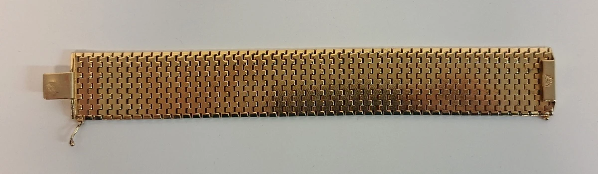Imposante Vergulde Armband