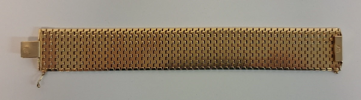 Imposante Vergulde Armband