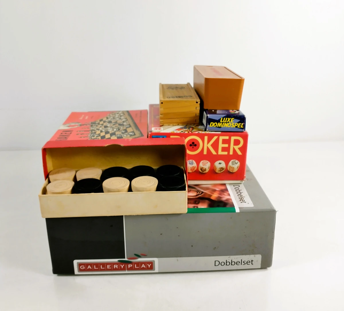 Partij gezelschapsspellen en spelaccessoires