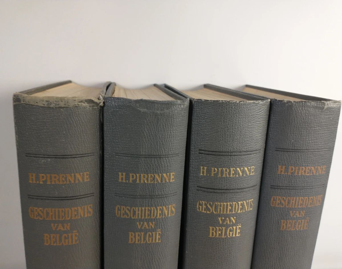 Henri Pirenne – Geschiedenis van België – complete reeks in 4 delen – La Renaissance du Livre