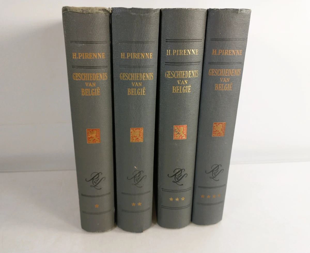 Henri Pirenne – Geschiedenis van België – complete reeks in 4 delen – La Renaissance du Livre