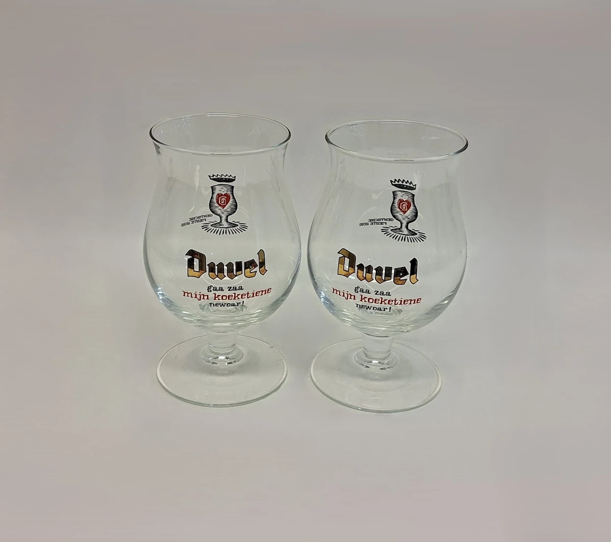 Set van 2 Duvel bierglazen Gentsche Fieste 2015