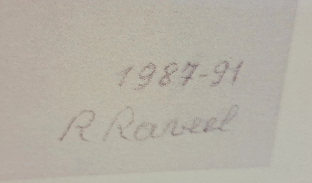 Raveel tekening