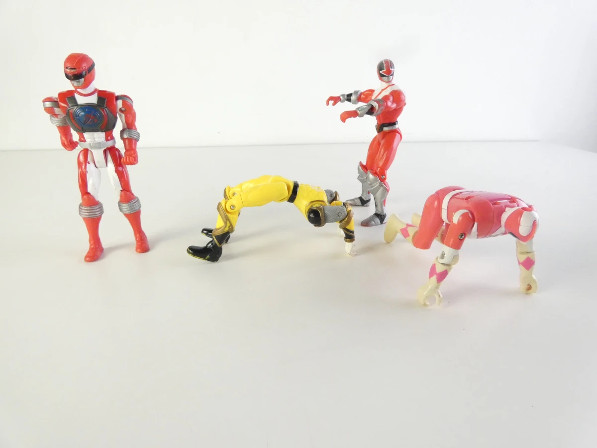 Set Power Rangers actiefiguren en accessoires