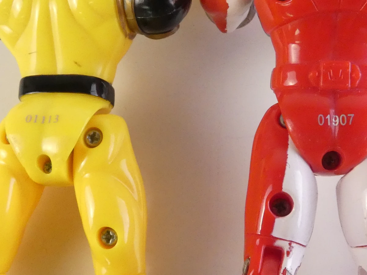 Set Power Rangers actiefiguren en accessoires